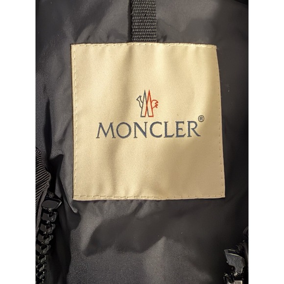 Moncler Dedonette Bomber Women's Jacket Navy Size 0 XS - Picture 3 of 11